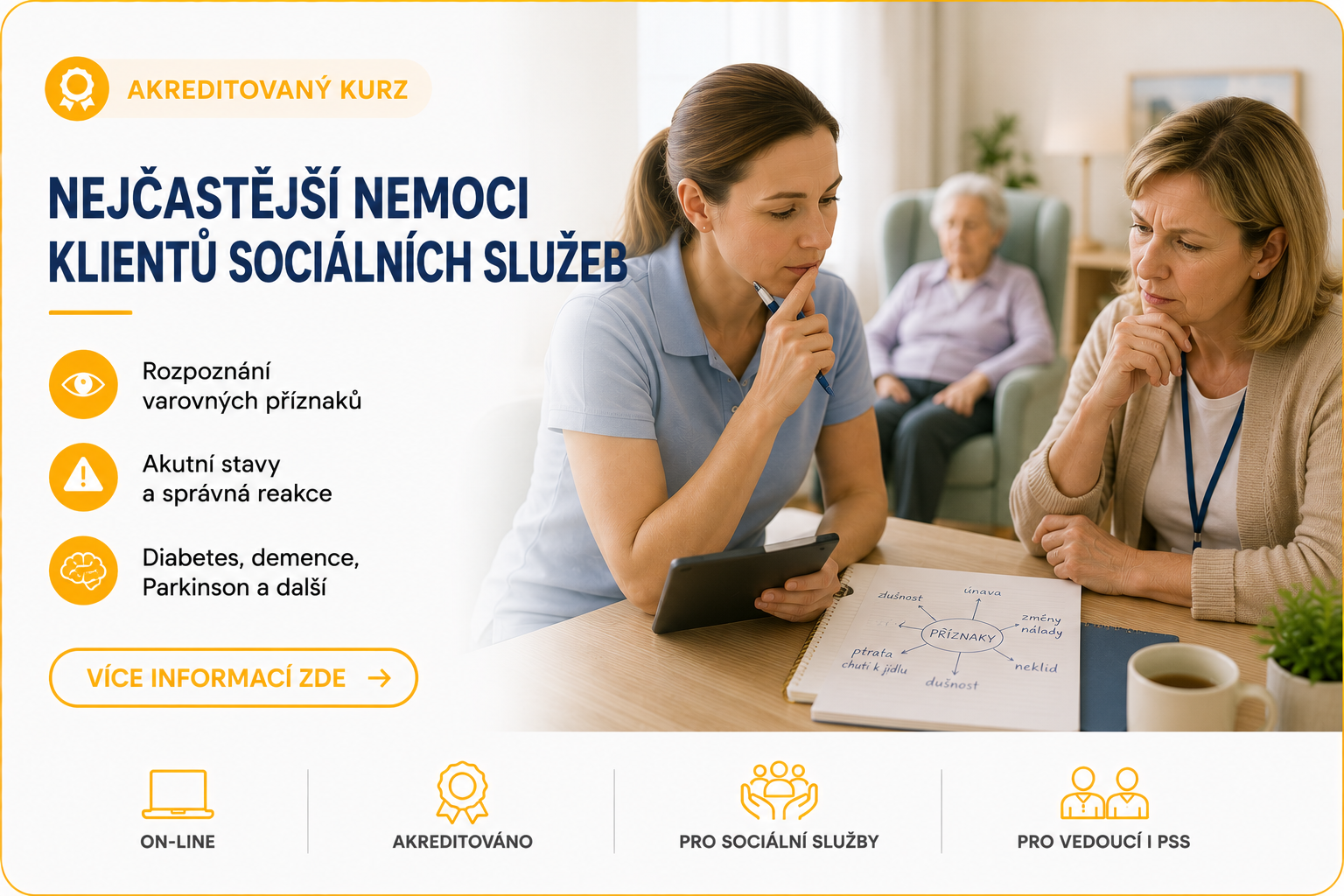 Nejčastější nemoci klientů