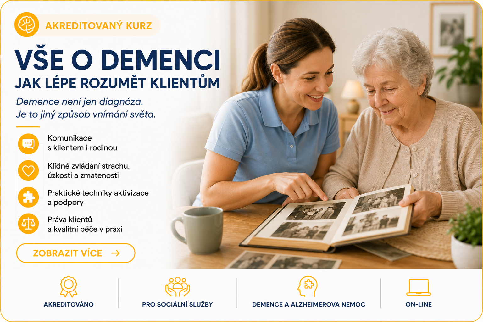 Demence - akreditovaný kurz