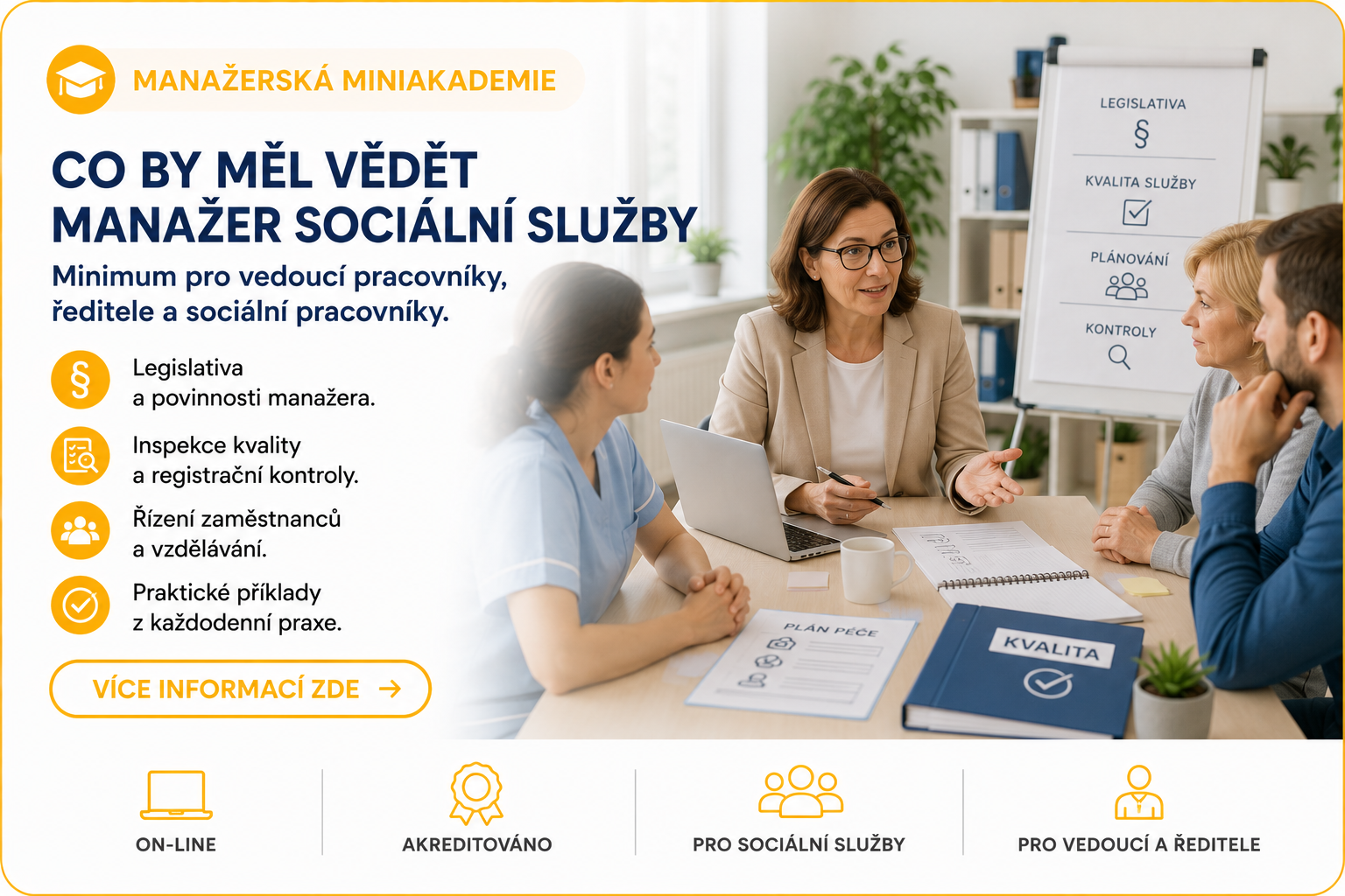 Co by měl vědět manažer sociální služby