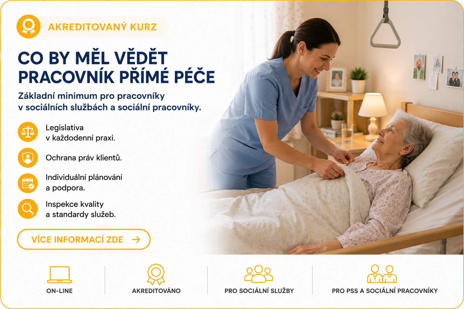 Co by měl vědět pracovník sociální služby